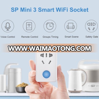 Broadlink SP MINI 3 Smart WiFi Socket APP Remote Control Multi Sets of Timing Voice Control Smart Scene miniI3 Socket Switch